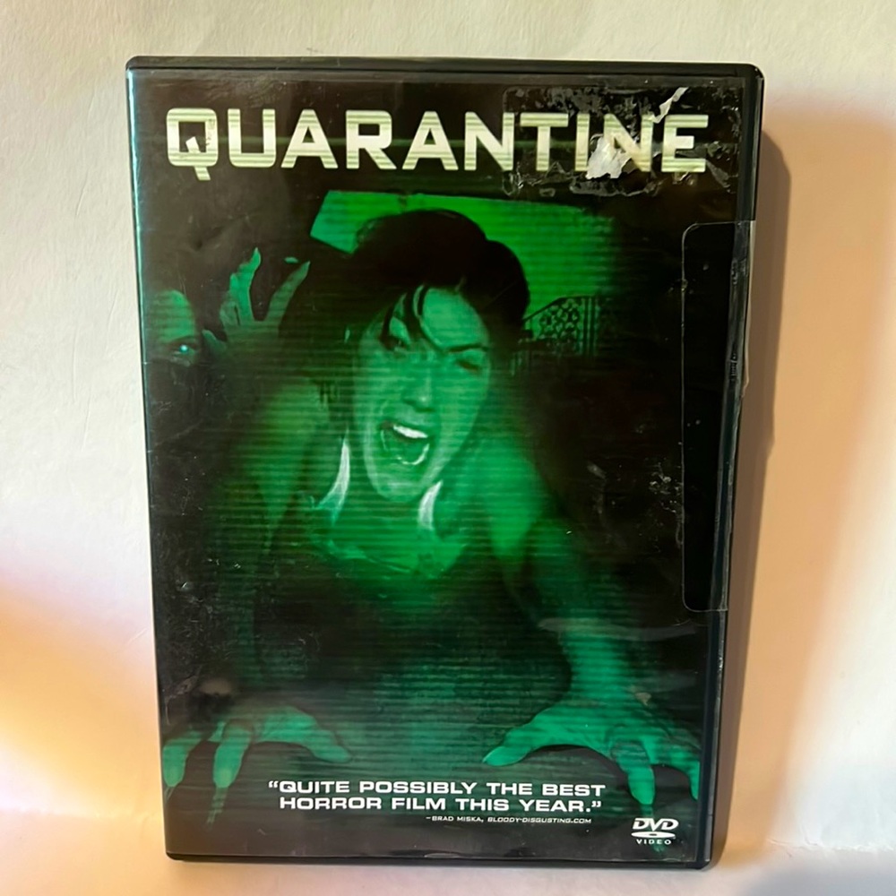 Quarantine DVD Movie Zombie 2009 virus horror